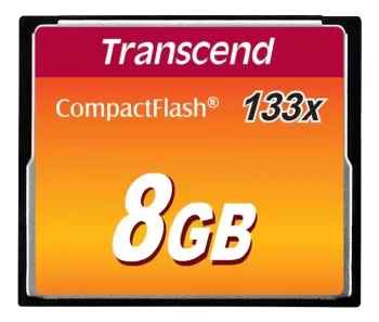 Memoria Compact Flash 8GB 133x Transcend