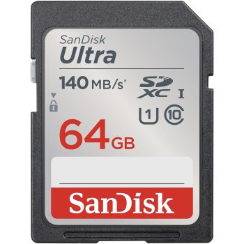 Memoria 64gb Sandisk Ultra Sdxc Uhs-i 140mb/s