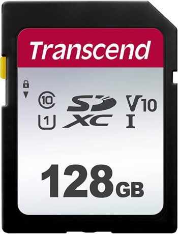 Memoria SDXC 128GB Transcend 300s Clase 10