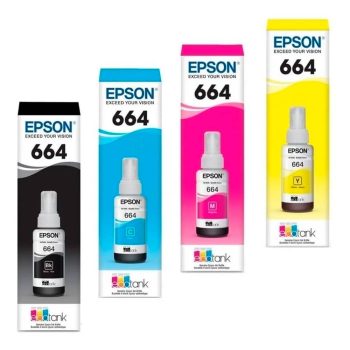 Botella de Tinta Epson 664 Original 70ml