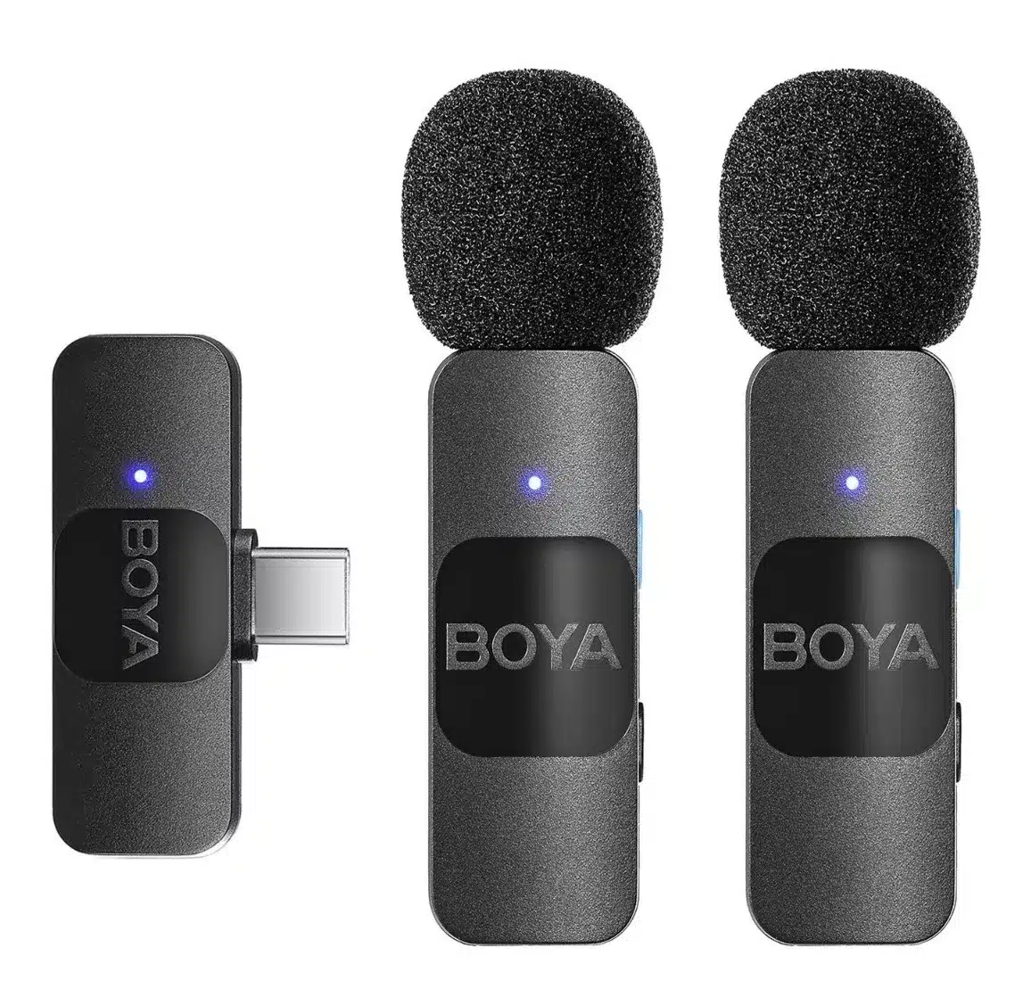 Micrófonos Omnidireccionales Boya By-v20 Usb-c Android-Ios