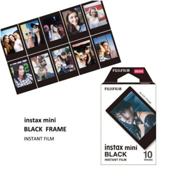 Película Fotográfica Fujifilm Instax Mini Borde Negro