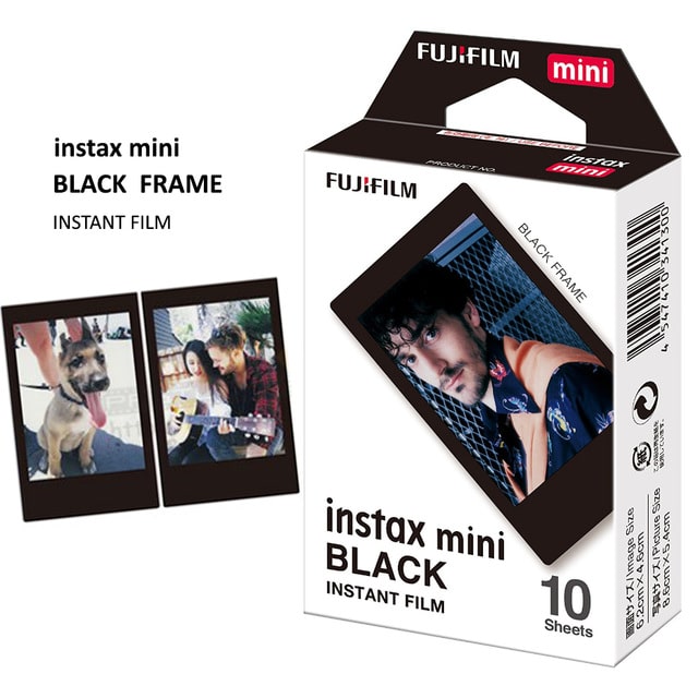 Película Fotográfica Fujifilm Instax Mini Borde Negro