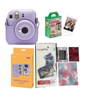 Cámara Instantánea Instax Mini 12 Mega combo DP