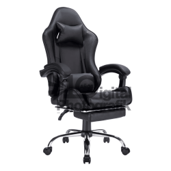 Silla de Escritorio Gamer Giratoria con masajeador Matrix Negro