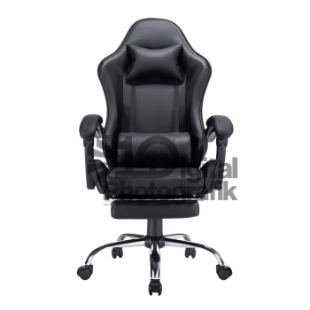 Silla de Escritorio Gamer Giratoria con masajeador Matrix Negro